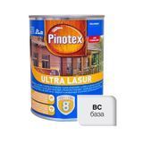 Pinotex Ultra Lasur - лазурь для защиты древесины с УФ-фильтром и воском 1л прозрачный 5302274 фото