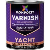 Лак яхтний поліуретановий Kompozit глянсовий 0,7л 000822 фото