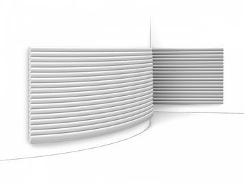 Гнучка 3D панель - WX210F REED WX210F_decorative_element фото