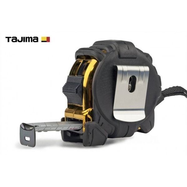 Рулетка строительная TAJIMA G3 LOCK G3GL25-55BL 5,5 м ударопрочная 1001-1663 фото