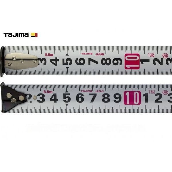 Рулетка строительная TAJIMA G3 LOCK G3GL25-55BL 5,5 м ударопрочная 1001-1663 фото