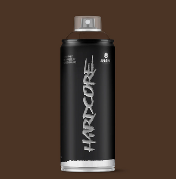 Аерозольна фарба глянцева MTN Hardcore RV-35 Chocolate Brown, EX014H0035, 400 мл 622762 фото