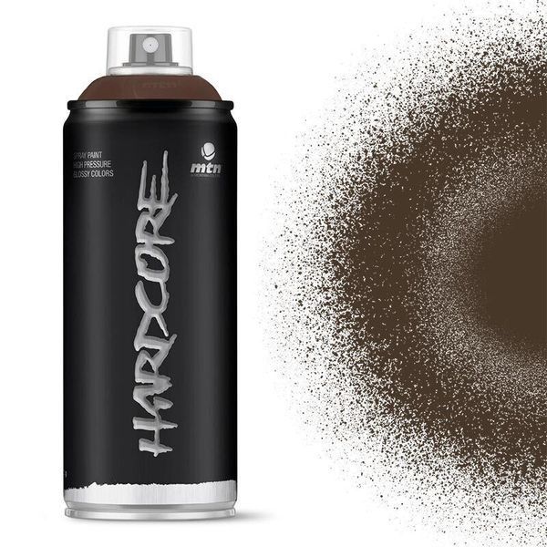 Аерозольна фарба глянцева MTN Hardcore RV-35 Chocolate Brown, EX014H0035, 400 мл 622762 фото
