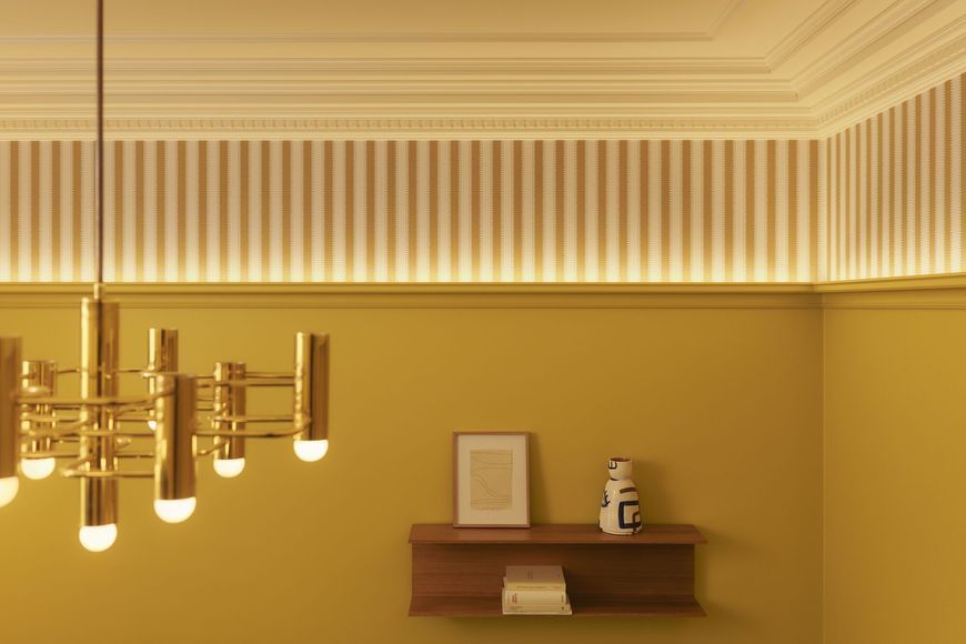 Карниз-C328 LED C328_cornice_moulding_led фото