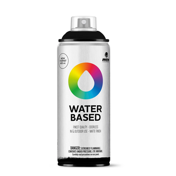 Аерозольна фарба MTN WATER BASED  Carbon Black, EX014W9011M,  400 мл 992512 фото