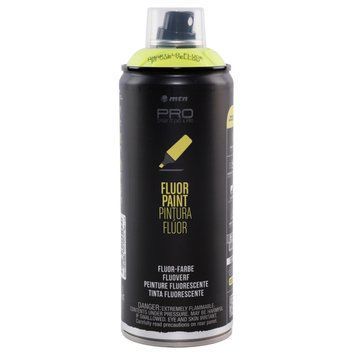 Аерозольна фарба MTN PRO Fluor Paint R-600 Жовтий, EX014PR0600, 400 мл 623001 фото