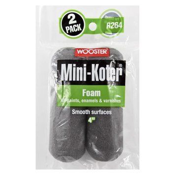 Wooster Foam Mini-Koter - Комплект мініваликів з поролону 2 шт 4"(10см) R264-4 фото