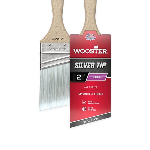 Wooster Silver Tip Angle Sash кисть из полиэстера с угловым срезом 38 мм (1 1/2") 5221-1-38 фото