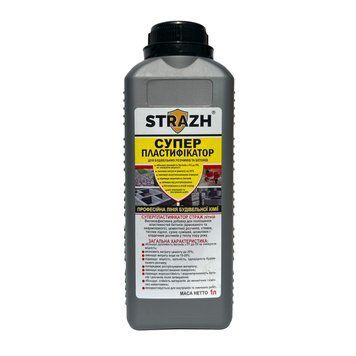 STRAZH-29 &mdash; Суперпластифікатор літній для бетонів та будівельних розчинів 1 л strazh-29-1 фото