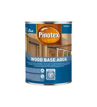 Pinotex Wood Base Aqua биоцидная грунтовка для дерева 1л 5908500 фото