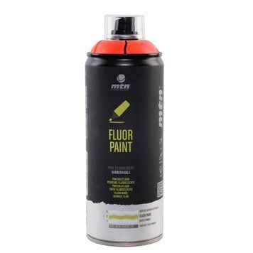 Аерозольна фарба MTN PRO Fluor Paint R-602 Червоний, EX014PR0602, 400 мл 623002 фото