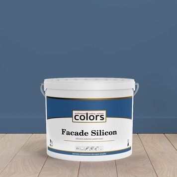 Colors facade Silicon cиліконова фасадна фарба 9л 5298-1 фото