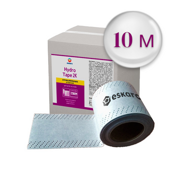 Eskaro Hydro Tape 2K - эластичная гидроизоляционная армирующая щелочестойкая лента 120мм х 10м Е0000001678 фото