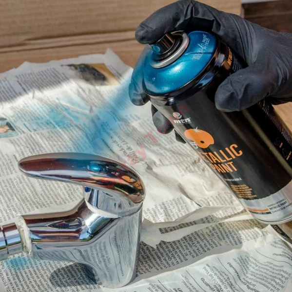 Аэрозольная краска MTN PRO Metallic Paint R-5025 Синій, EX014PR5025, 400 мл 622991 фото