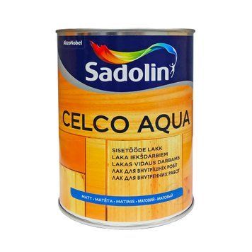 Sadolin Celco Aqua - лак на водній основі  для стін та стелі 1 л 5072663 фото