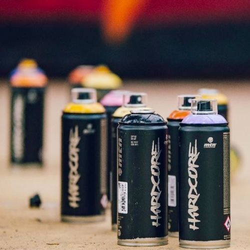 Аерозольна фарба глянцева MTN Hardcore RV-239 Luxor Yellow, EX014H0239, 400 мл 622801 фото