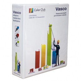 Папка А4 толщиной 80 мм с образцами красок Vasco