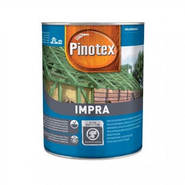 Pinotex Impra засіб для просочення дерев'яних конструкцій 10л