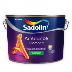 Sadolin Ambience Diamond матова фарба для стін c високою стійкістю до миття 10 л