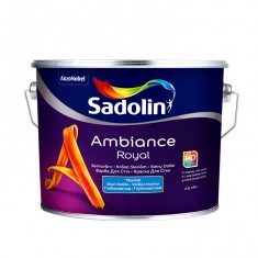Sadolin Ambience Royal глубоко матовая краска для стен с превосходной укрывистостью 2,5 л