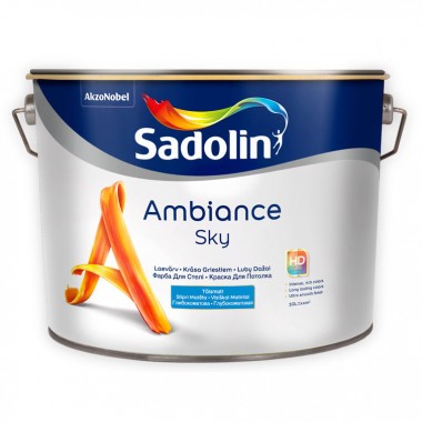Sadolin Ambiance Sky - нестекающая глубокоматовая краска для потолка 10 л. 