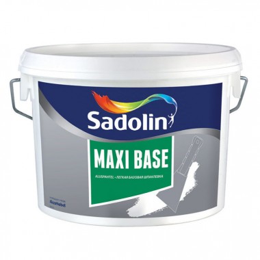 Sadolin MAXI BASE базова шпаклівка для внутрішніх робіт 10л