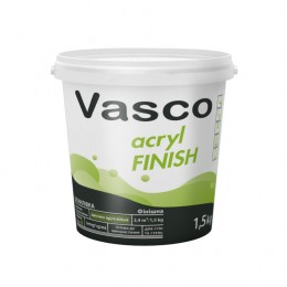 Vasco Acryl Finish акрилова шпаклівка для внутрішніх робіт 1.5кг