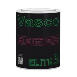 Vasco ELITE 3 износостойкая латексная краска для стен и потолков  0.9л 