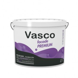 Vasco Facade Premium силіконова фасадна фарба 2,7л