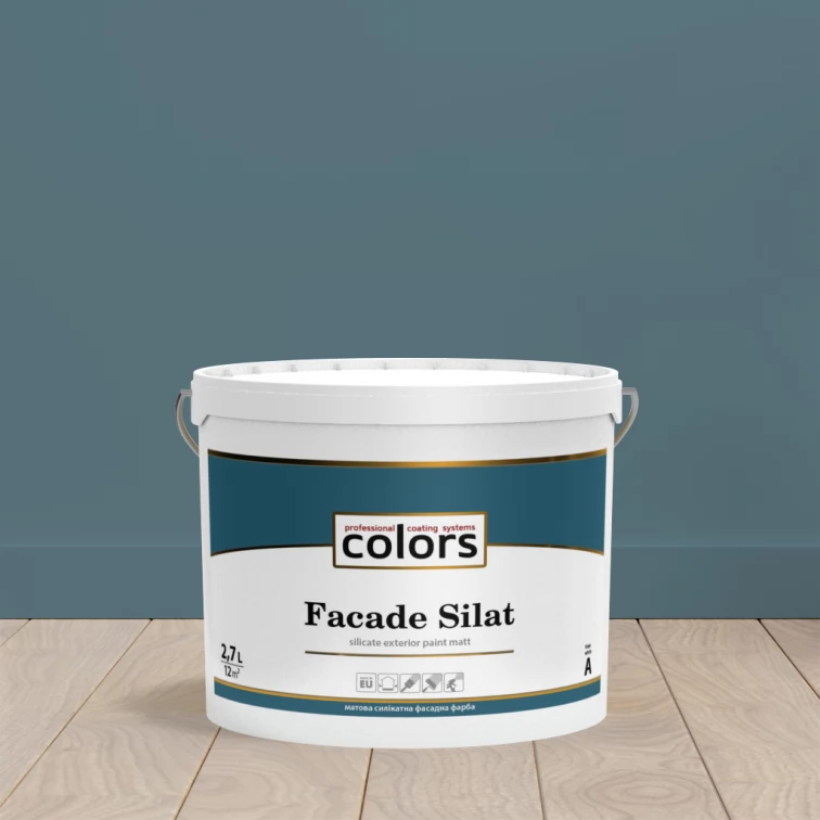 Фарба на силікатній основі Colors facade Silat