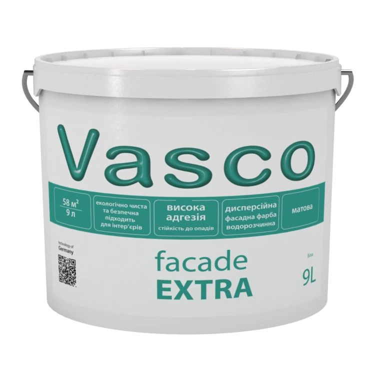 Водно-дисперсійна фарба для фасаду Vasco facade EXTRA