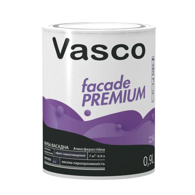 Силіконова фарба Vasco Facade Premium