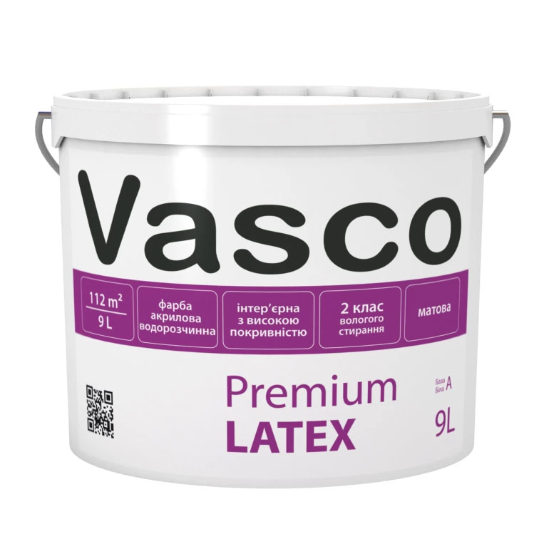 Краска по бетону интерьерная, Vasco Premium Latex