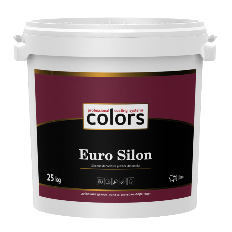 Штукатурка Сolors Euro Silon